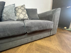 Grey Dylan Corner Sofa, Left Hand Facing Chaise