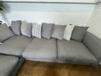 Grey DFS Saphina, Scatter Back, Left Hand Facing Chaise