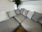 Grey DFS Saphina, Scatter Back, Left Hand Facing Chaise