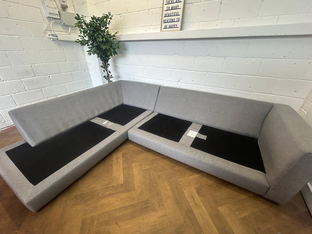 Grey DFS Saphina, Scatter Back, Left Hand Facing Chaise