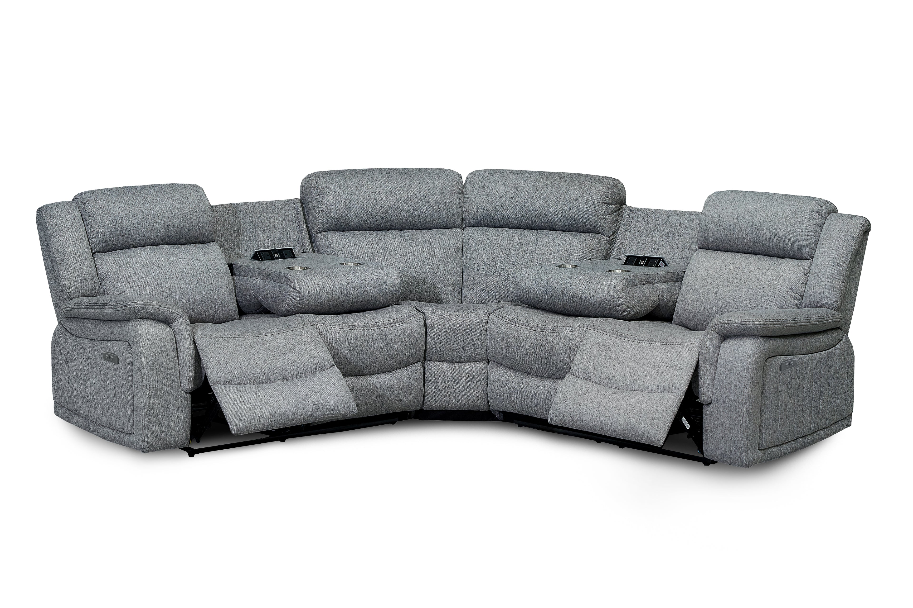 Hadrian Electric Recliner Sofa Large Corner
