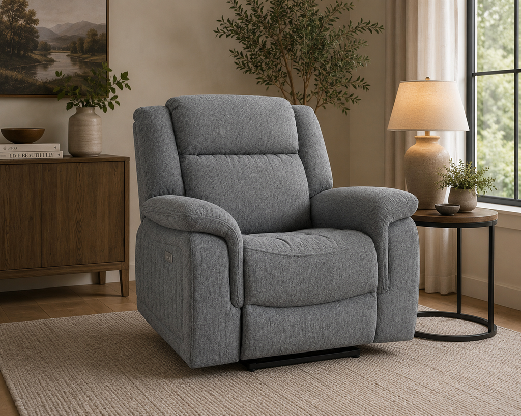 Hadrian Electric Recliner Sofa Armchair