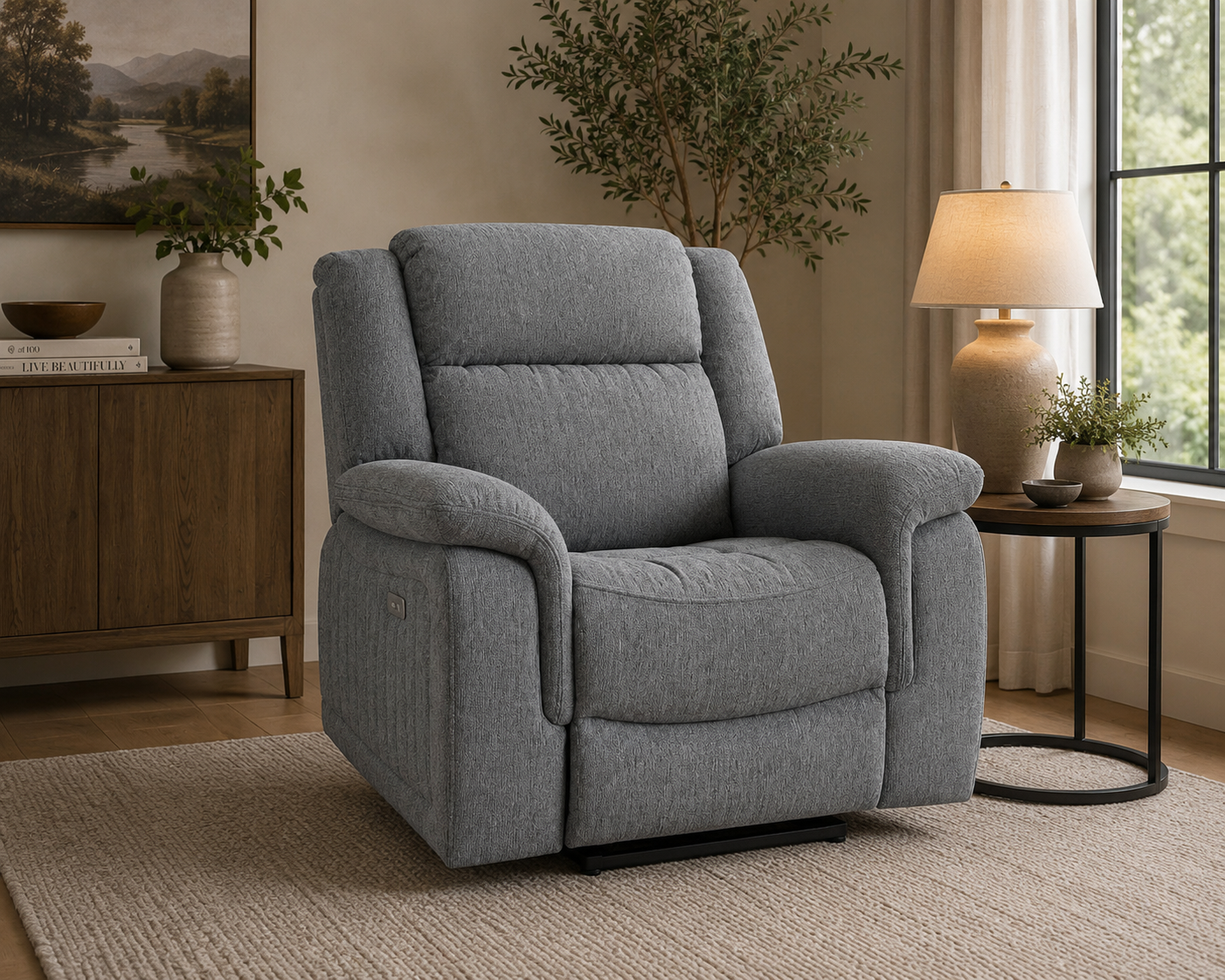 Hadrian Electric Recliner Sofa Armchair